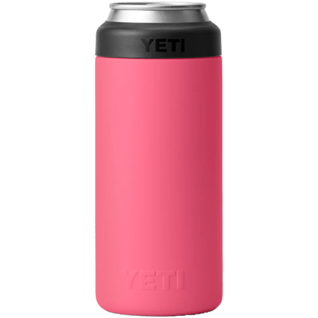 YETI Tropical Pink Rambler 12 oz Colster Slim Can Cooler - Image 2