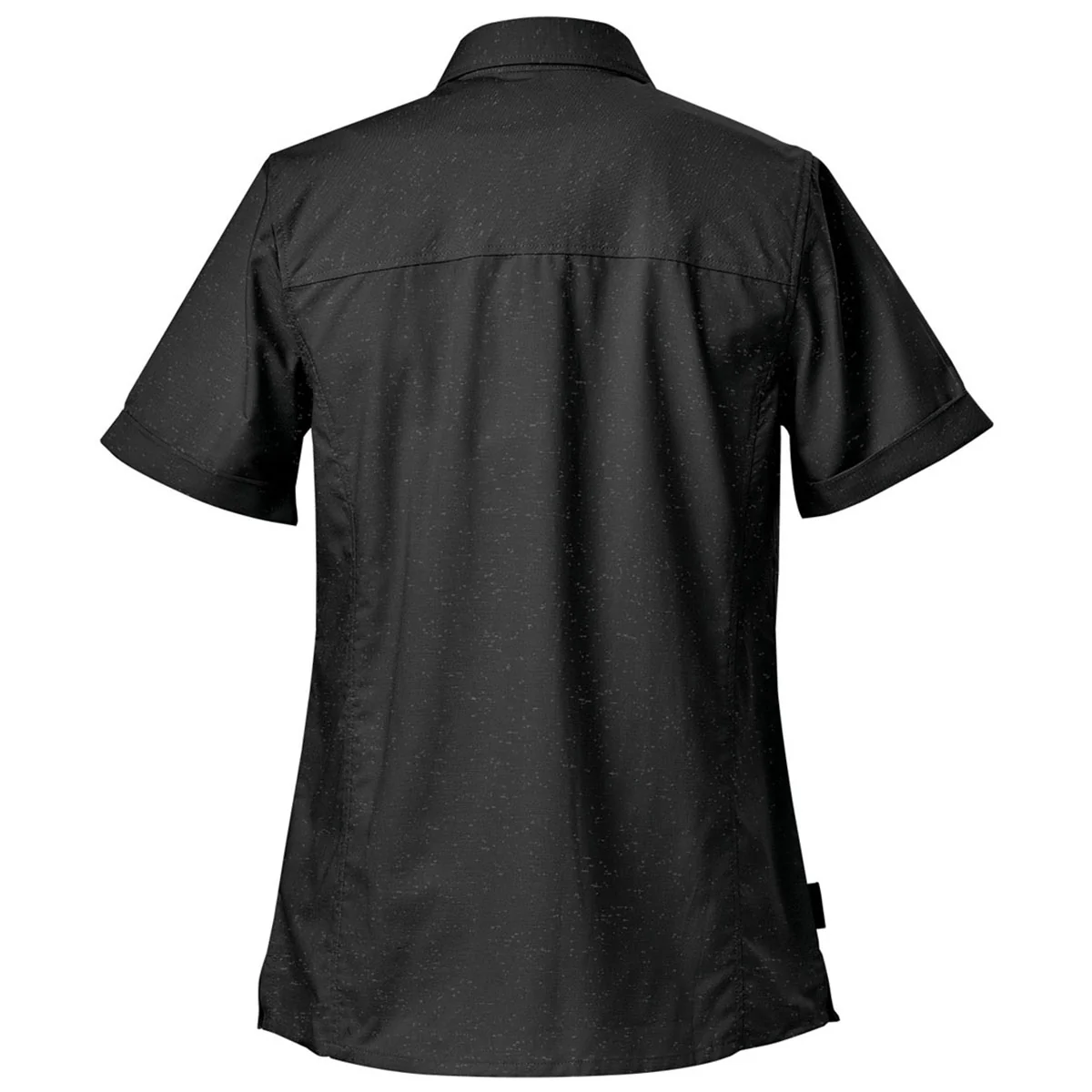 Stormtech Women's Black/Carbon Skeena Short Sleeve Shirt - Image 2
