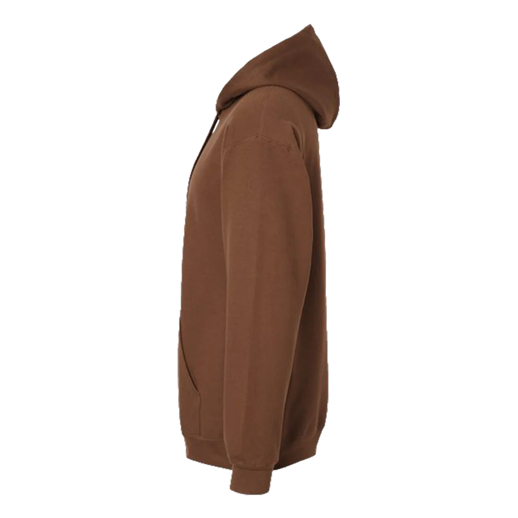 Gildan Men's Cocoa Softstyle Pullover Hooded Sweatshirt - Image 3