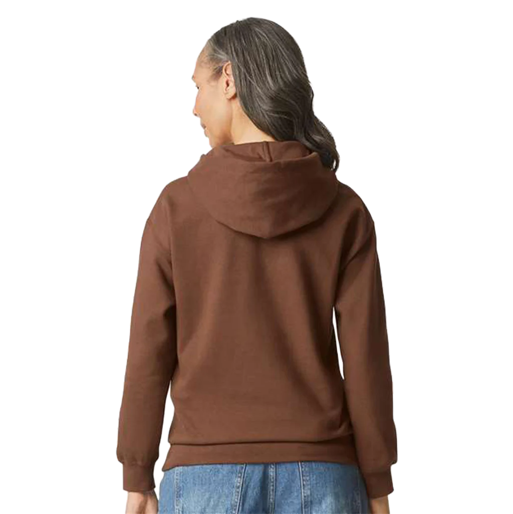 Gildan Men's Cocoa Softstyle Pullover Hooded Sweatshirt - Image 5