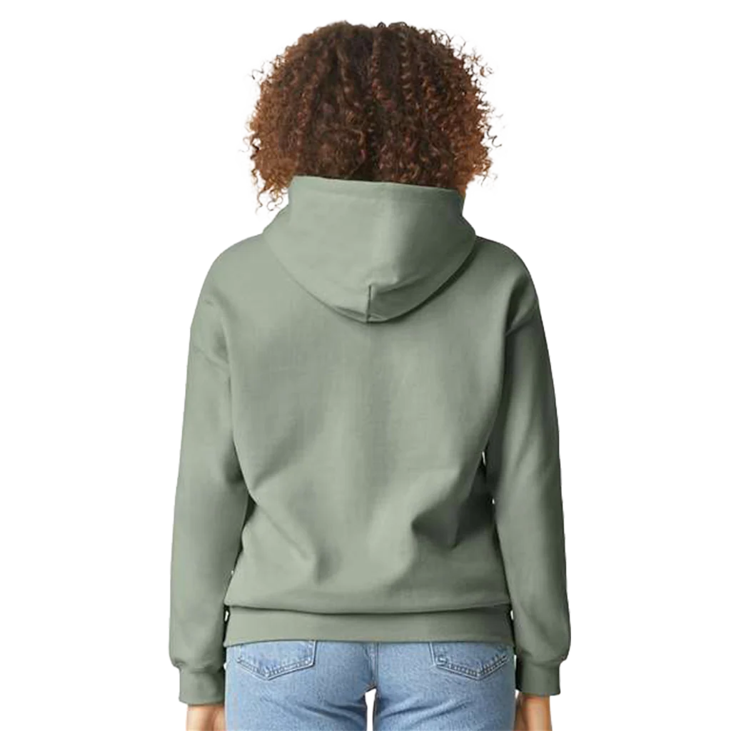 Gildan Men's Sage Softstyle Pullover Hooded Sweatshirt - Image 5