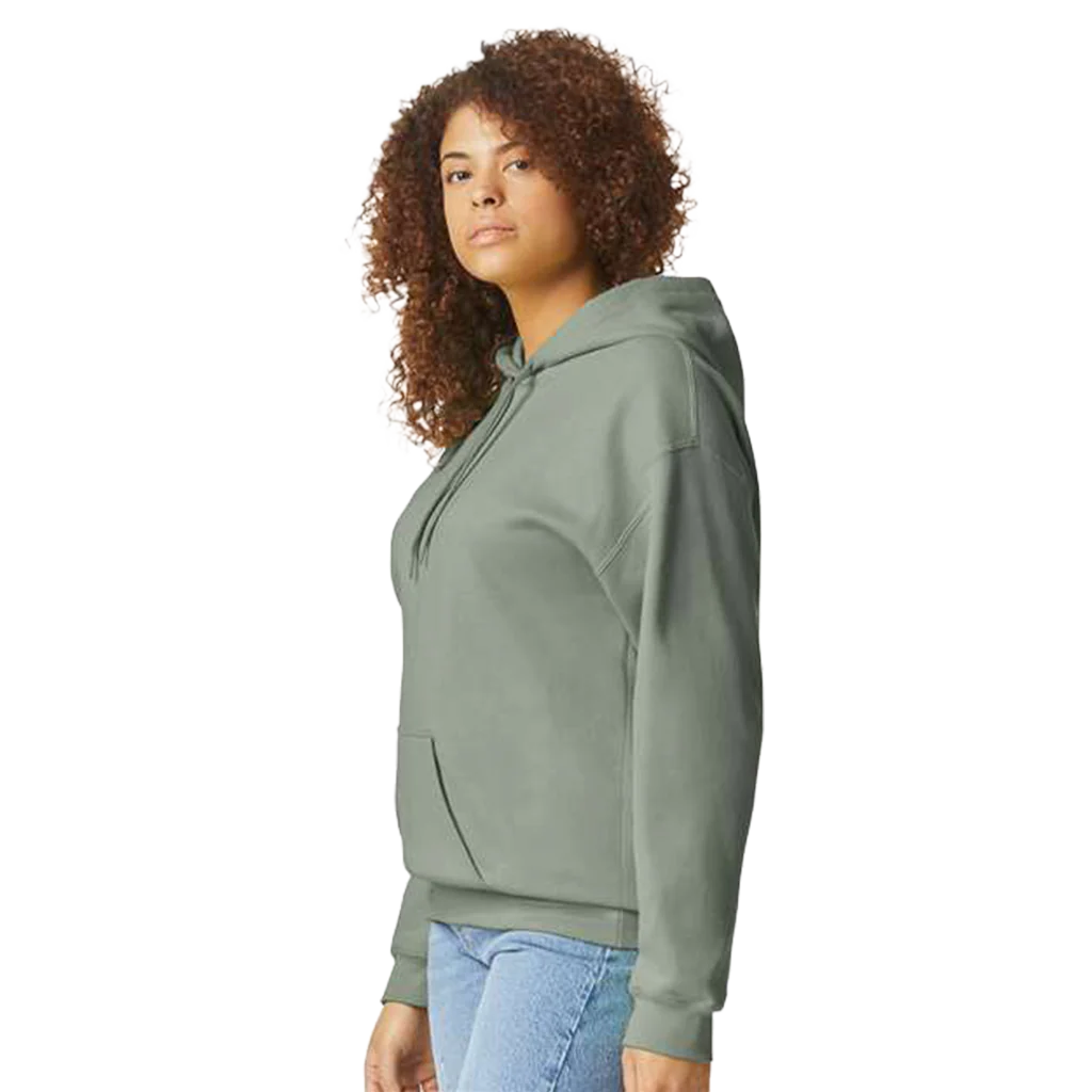 Gildan Men's Sage Softstyle Pullover Hooded Sweatshirt - Image 6