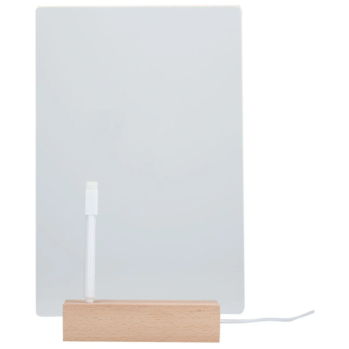 Bullet Clear Note Brite Acrylic Dry Erase Board - Image 2