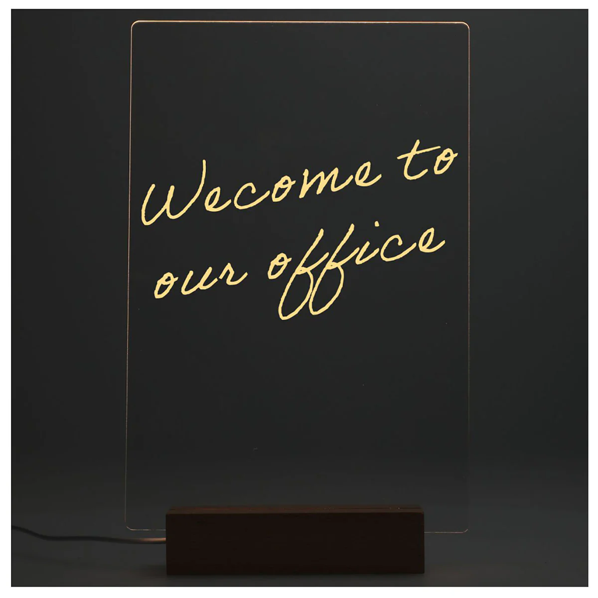 Bullet Clear Note Brite Acrylic Dry Erase Board - Image 6