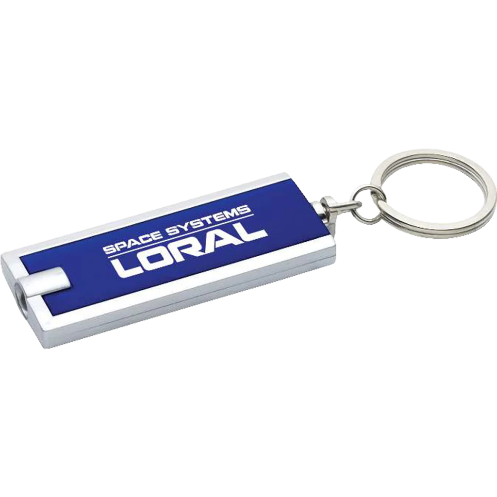 Bullet Translucent Blue Rectangular Key-Light