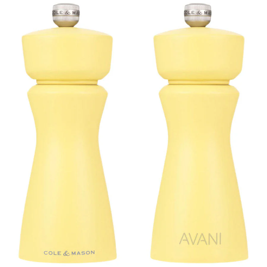 Cole & Mason Turmeric Kenton Salt & Pepper Mill