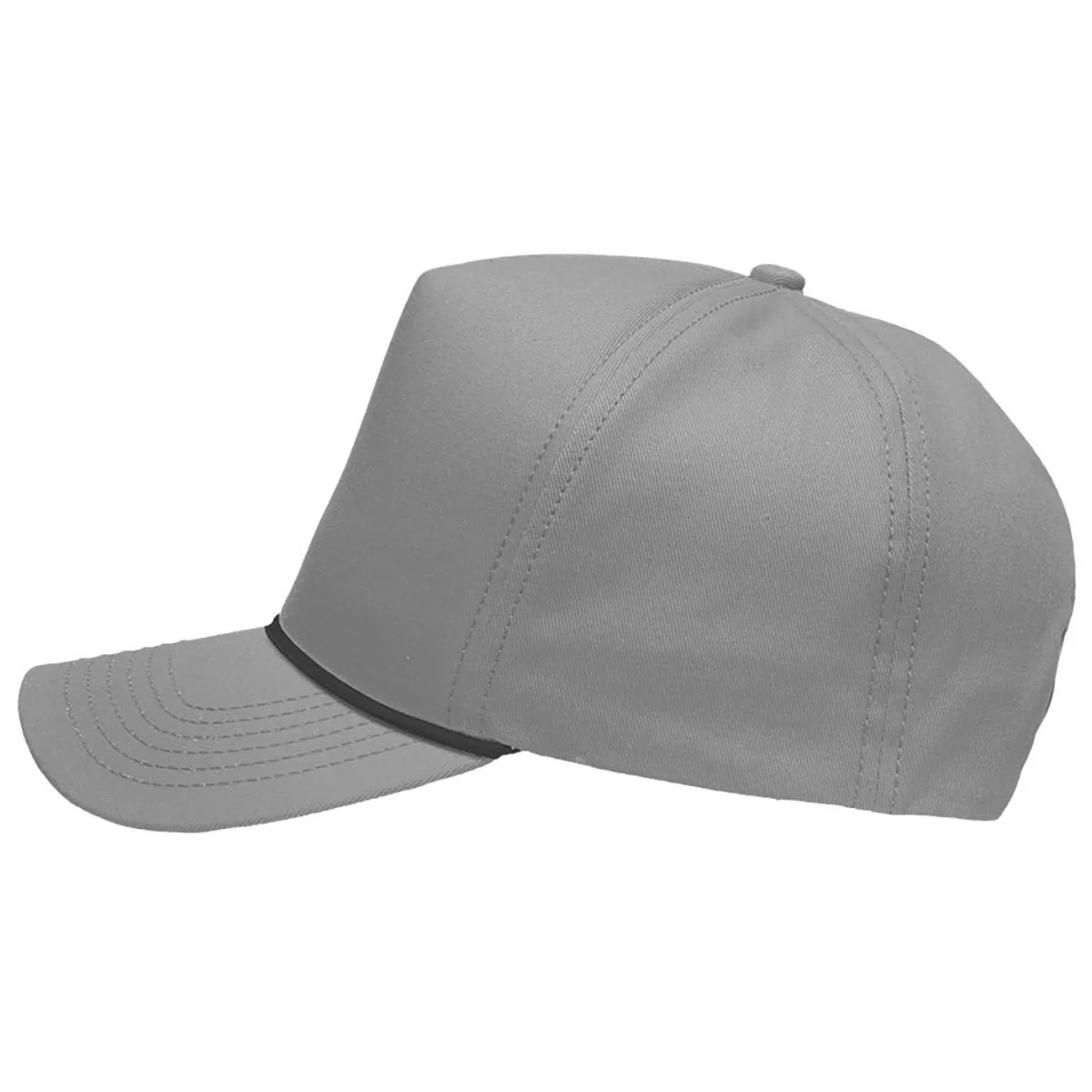 Sportsman Grey Five-Panel Rope Heritage Fit Cap - Image 3