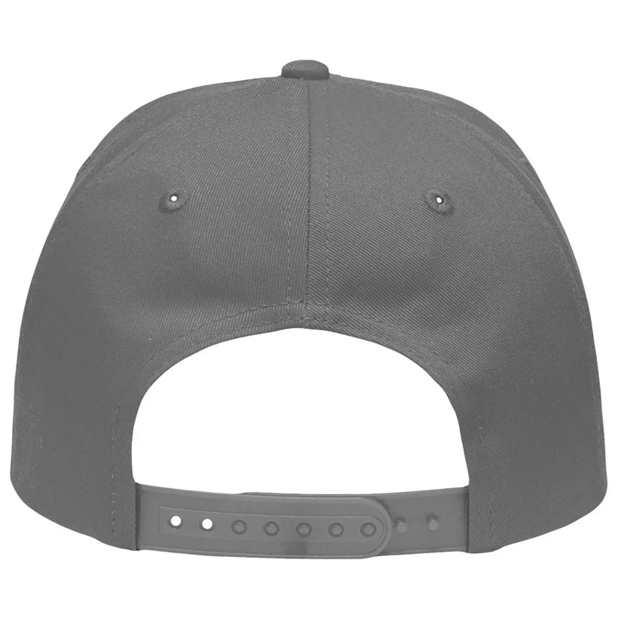 Sportsman Grey Lo-Pro Solid Back Traditional Trucker Cap - Image 2