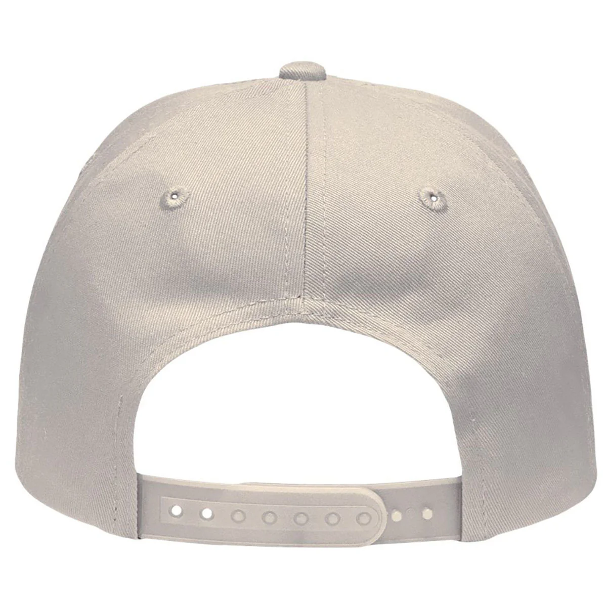 Sportsman Khaki Lo-Pro Solid Back Traditional Trucker Cap - Image 2