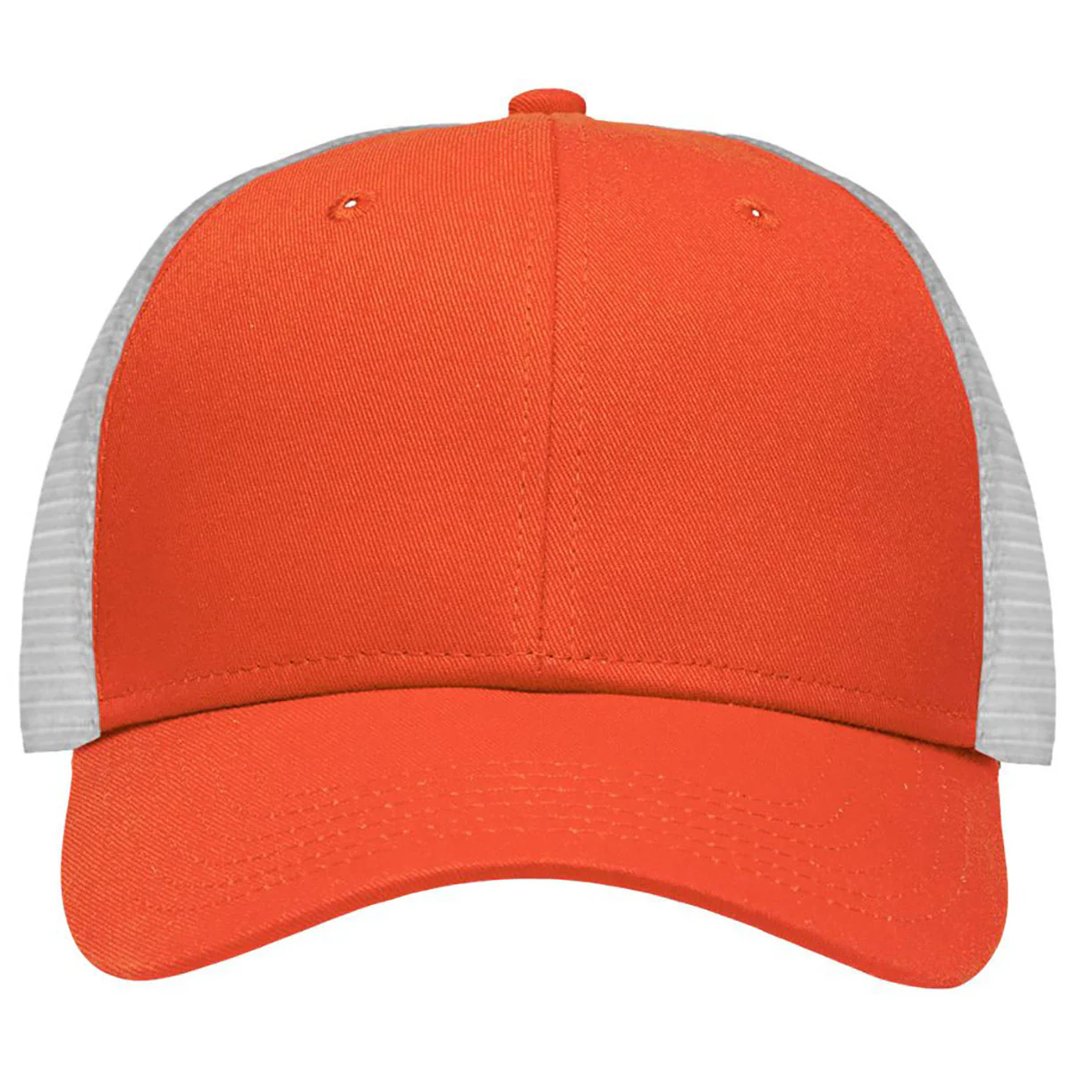Sportsman Chino Orange/White Lo-Pro Mesh Back Trucker Fit Cap