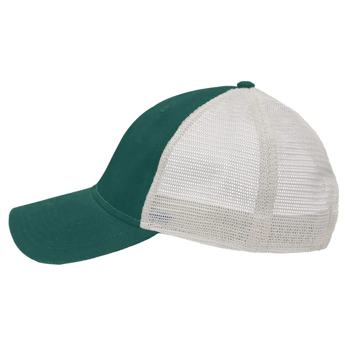 Sportsman Forest Green/Stone Mesh Dad Hat Fit - Image 3