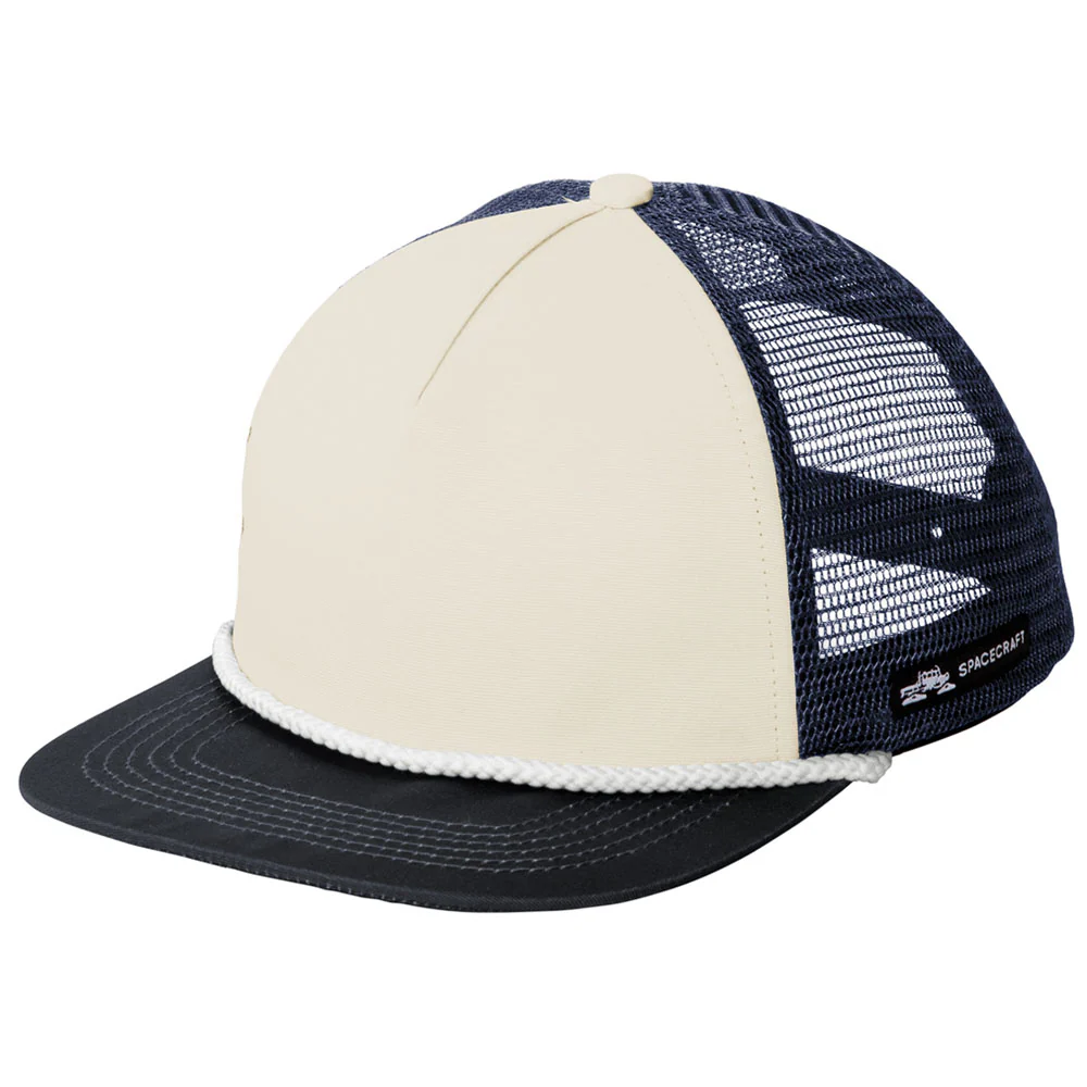 Spacecraft Midnight Navy/ White Trucker Cap - Image 3