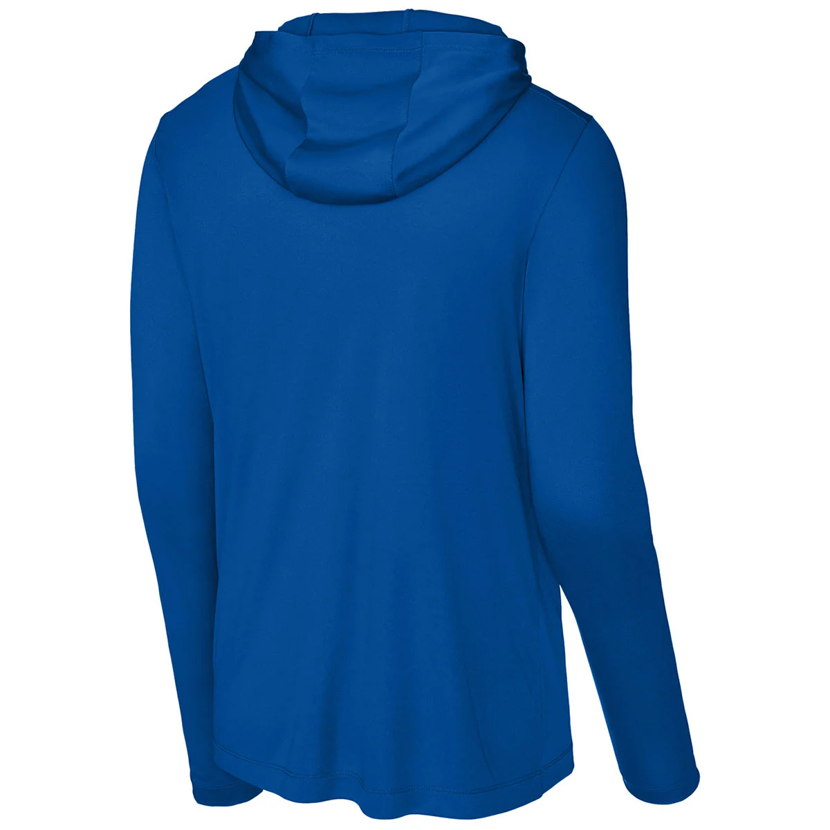 Sport-Tek Unisex True Royal Posi-UV Pro Long Sleeve Hoodie - Image 2
