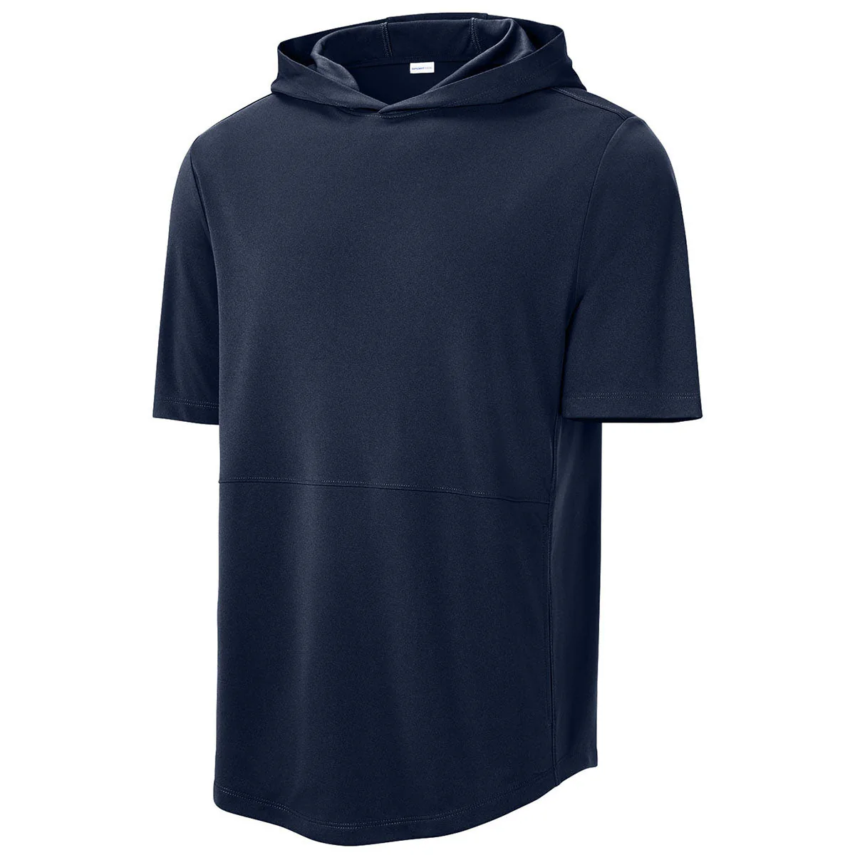 Sport-Tek Men's True Navy Club Short Sleeve Hoodie