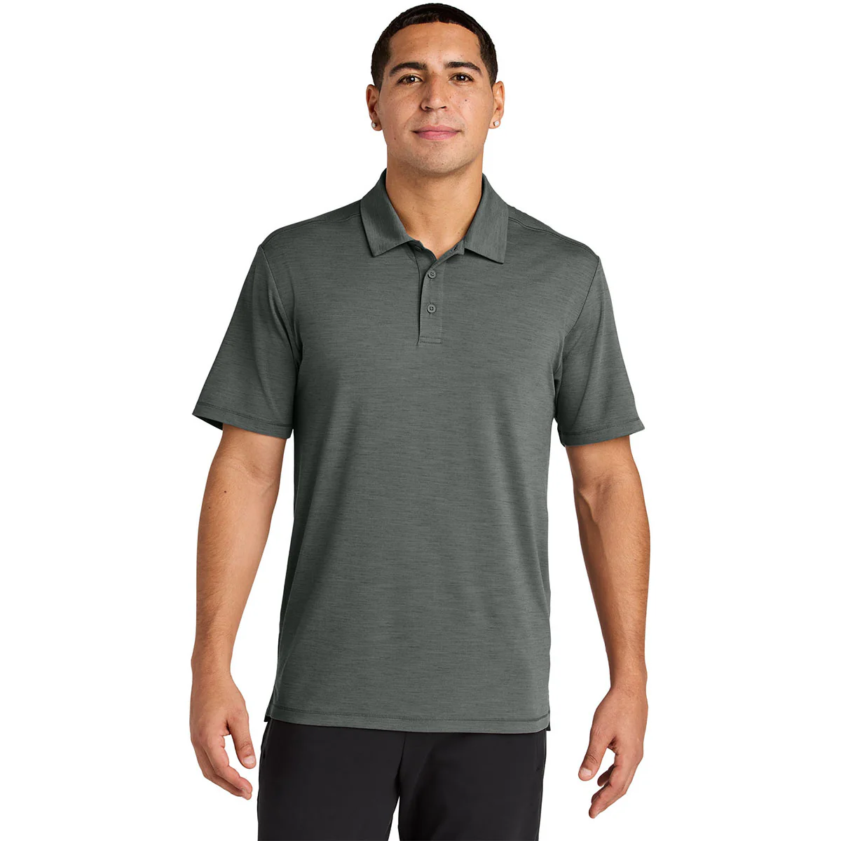Sport-Tek Men's Shadow Grey Versa Polo - Image 3