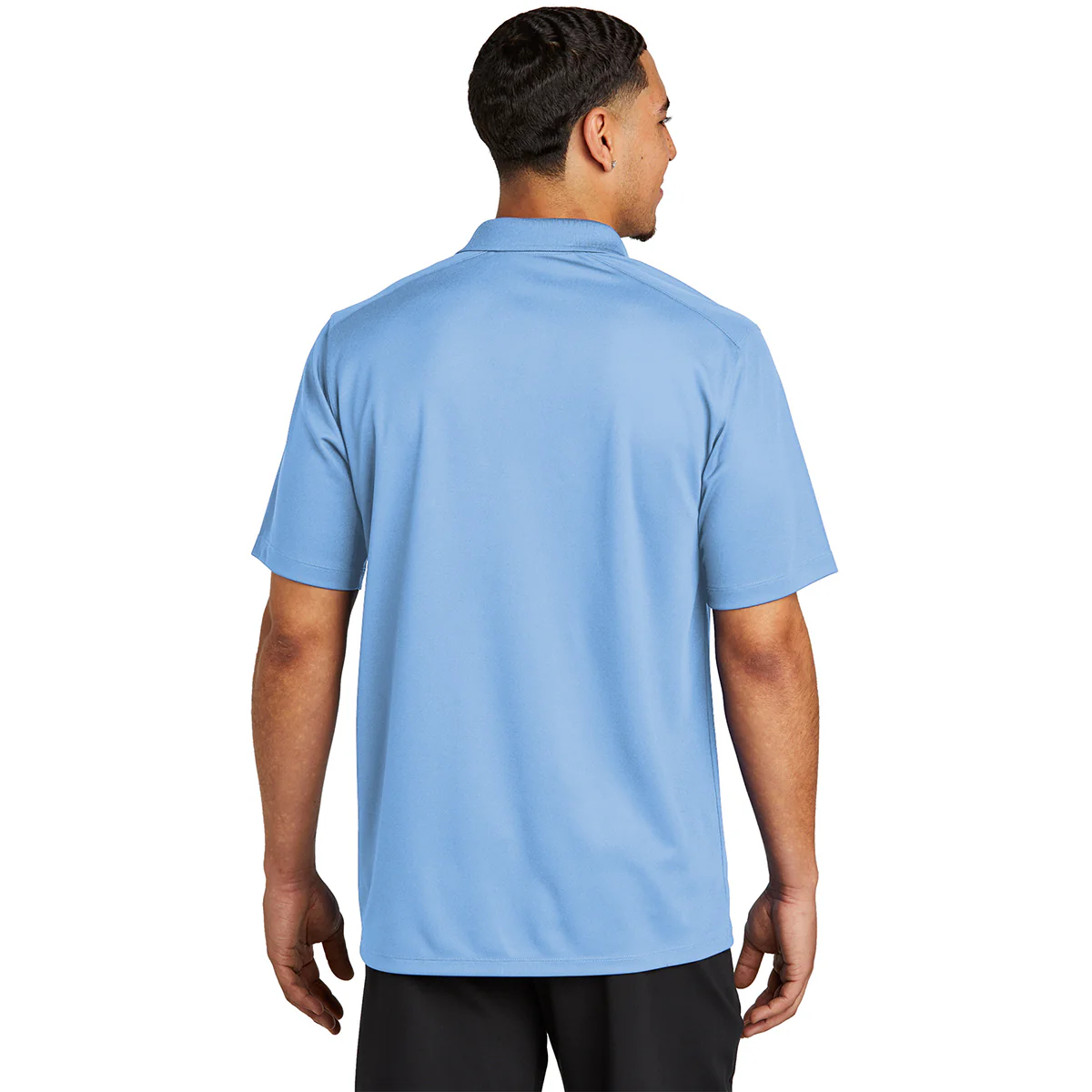 Sport-Tek Men's Carolina Blue UV Micropique Polo - Image 4