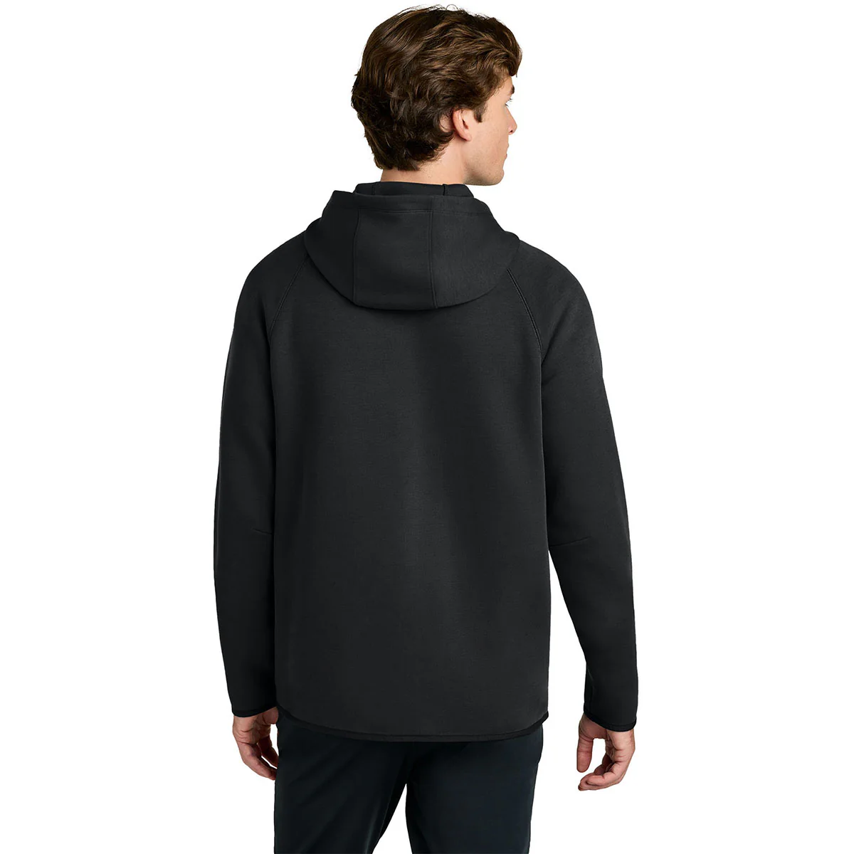 Sport-Tek Men's Black Phenom Full-Zip Hoodie - Image 4