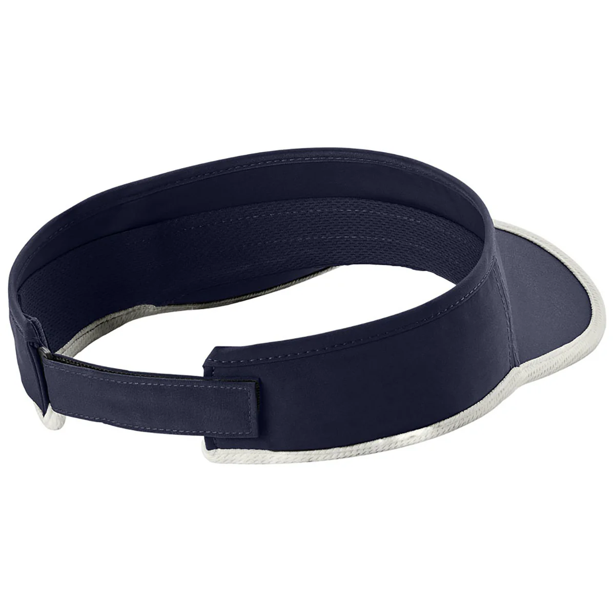 Sport-Tek True Navy/White Repeat Visor - Image 3