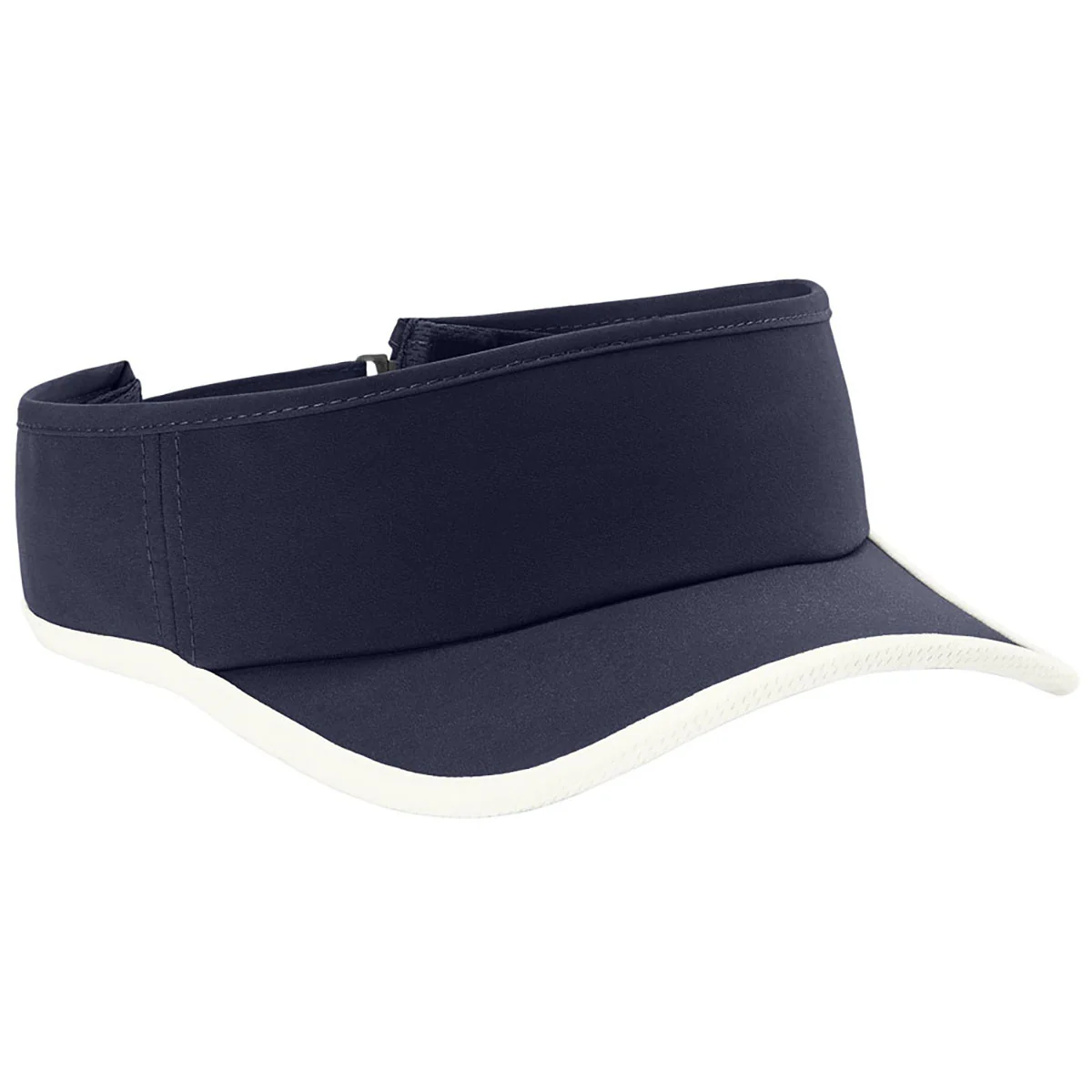 Sport-Tek True Navy/White Repeat Visor - Image 4