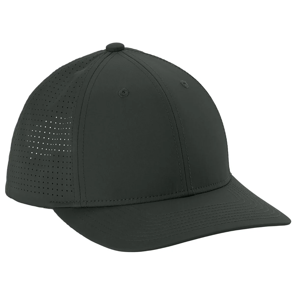 Sport-Tek Iron Grey Pro-Cut Adjustable Cap - Image 4
