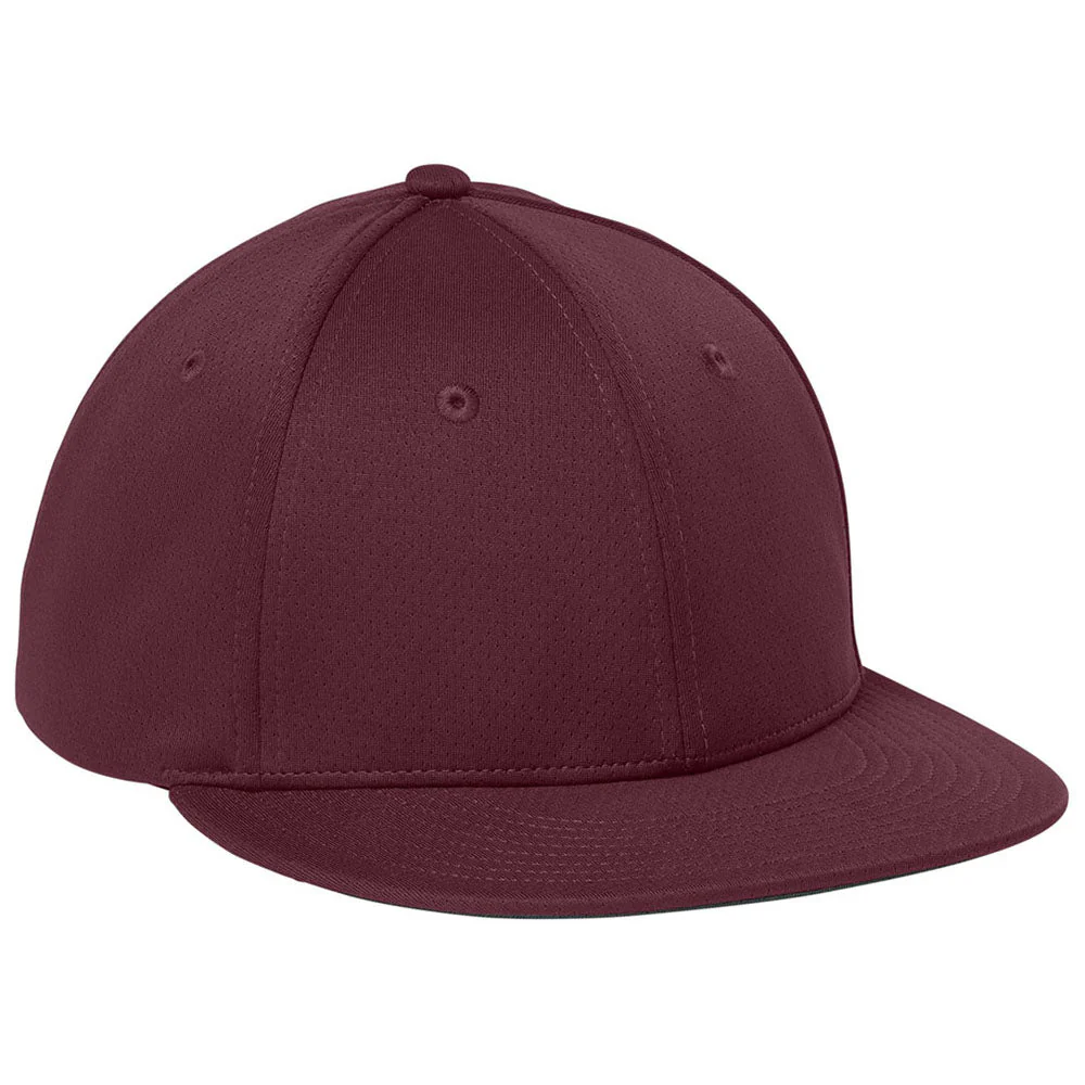 Sport-Tek Maroon Impact Mesh Stretch-Tek Cap - Image 3