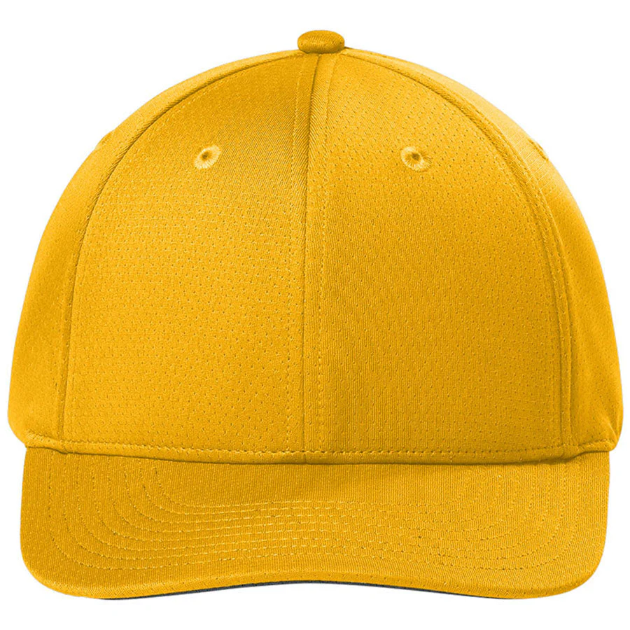 Sport-Tek Gold Impact Mesh Stretch-Tek Adjustable Cap - Image 5