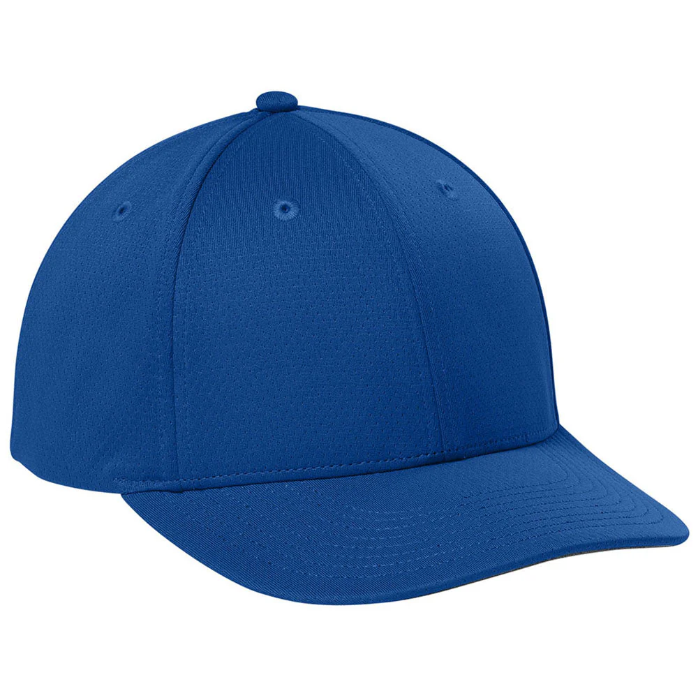 Sport-Tek True Royal Impact Mesh Stretch-Tek Adjustable Cap - Image 3