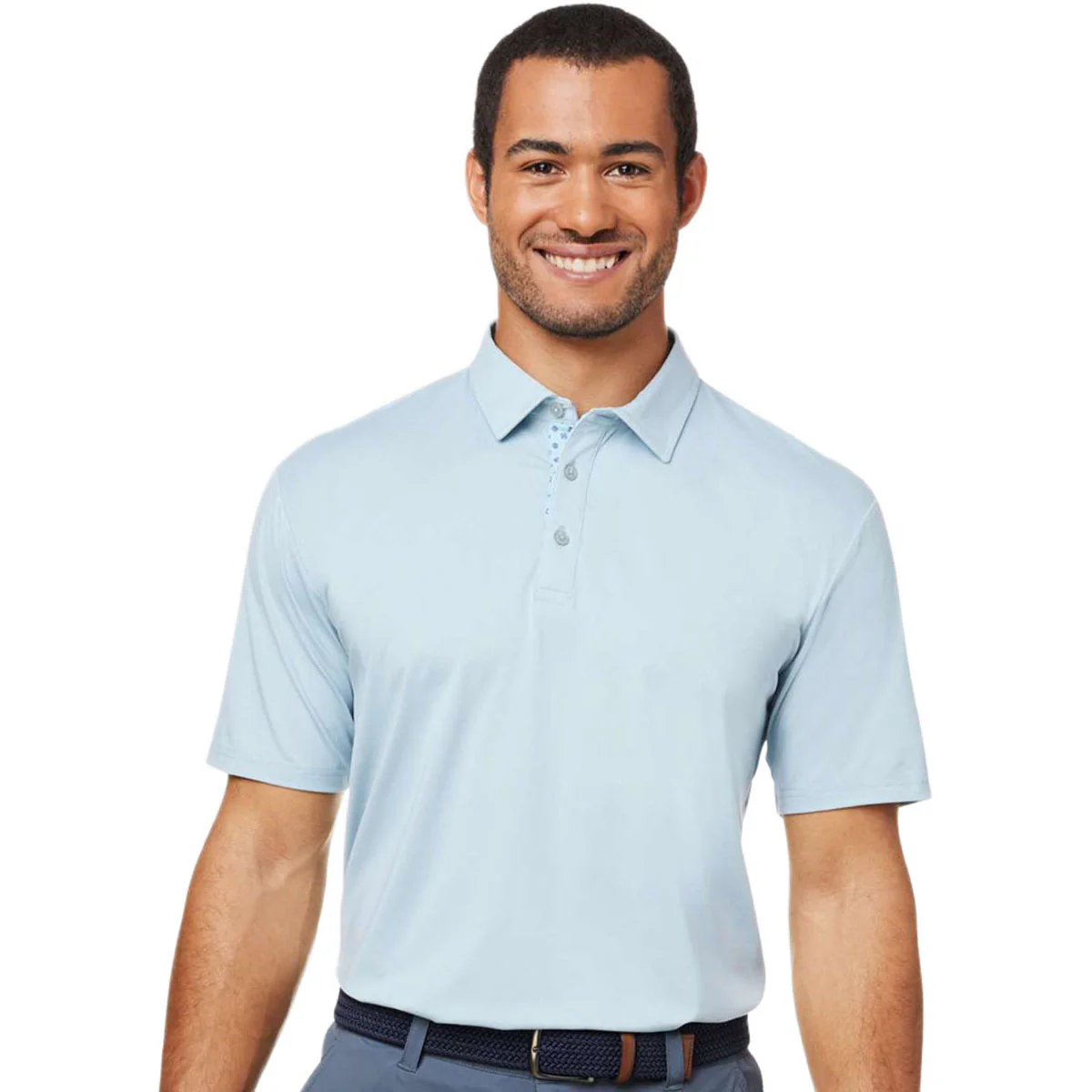 Swannies Men's Sky Heather James H Polo - Image 3
