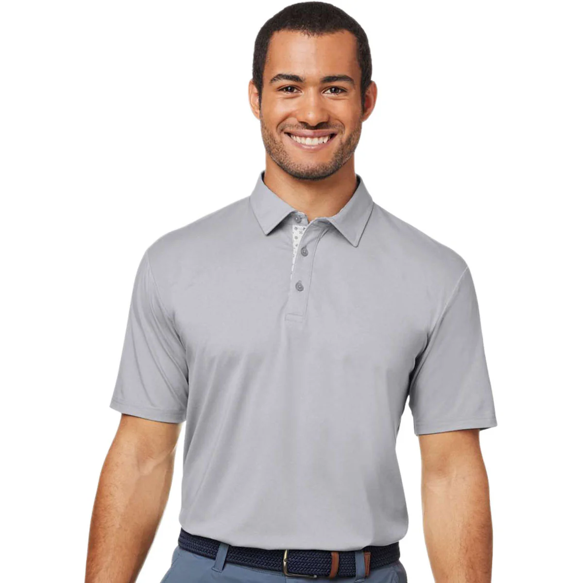 Swannies Men's Grey Heather James H Polo - Image 3