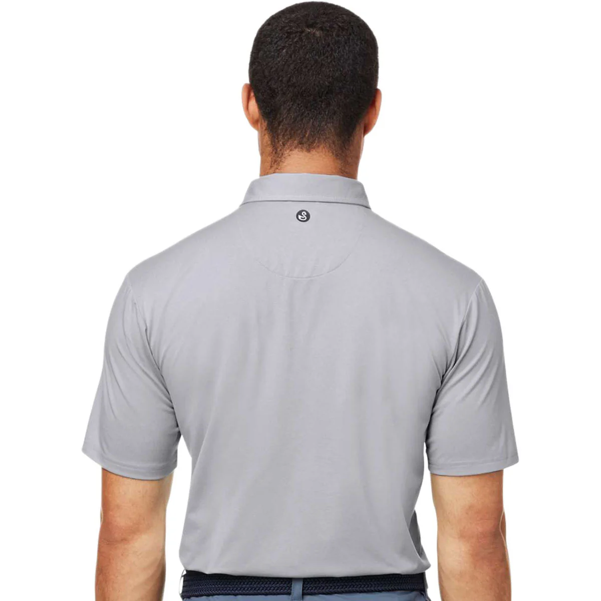 Swannies Men's Grey Heather James H Polo - Image 4