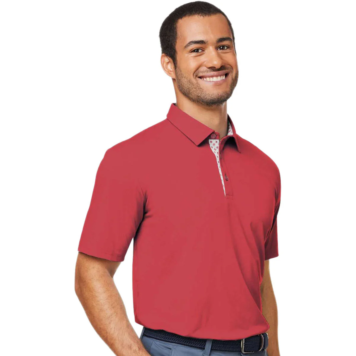 Swannies Men's Red Heather James H Polo - Image 5