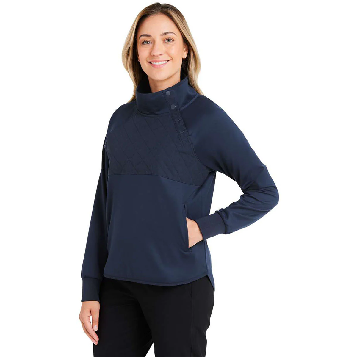Swannies Women's Navy Ellis Pullover - Image 3