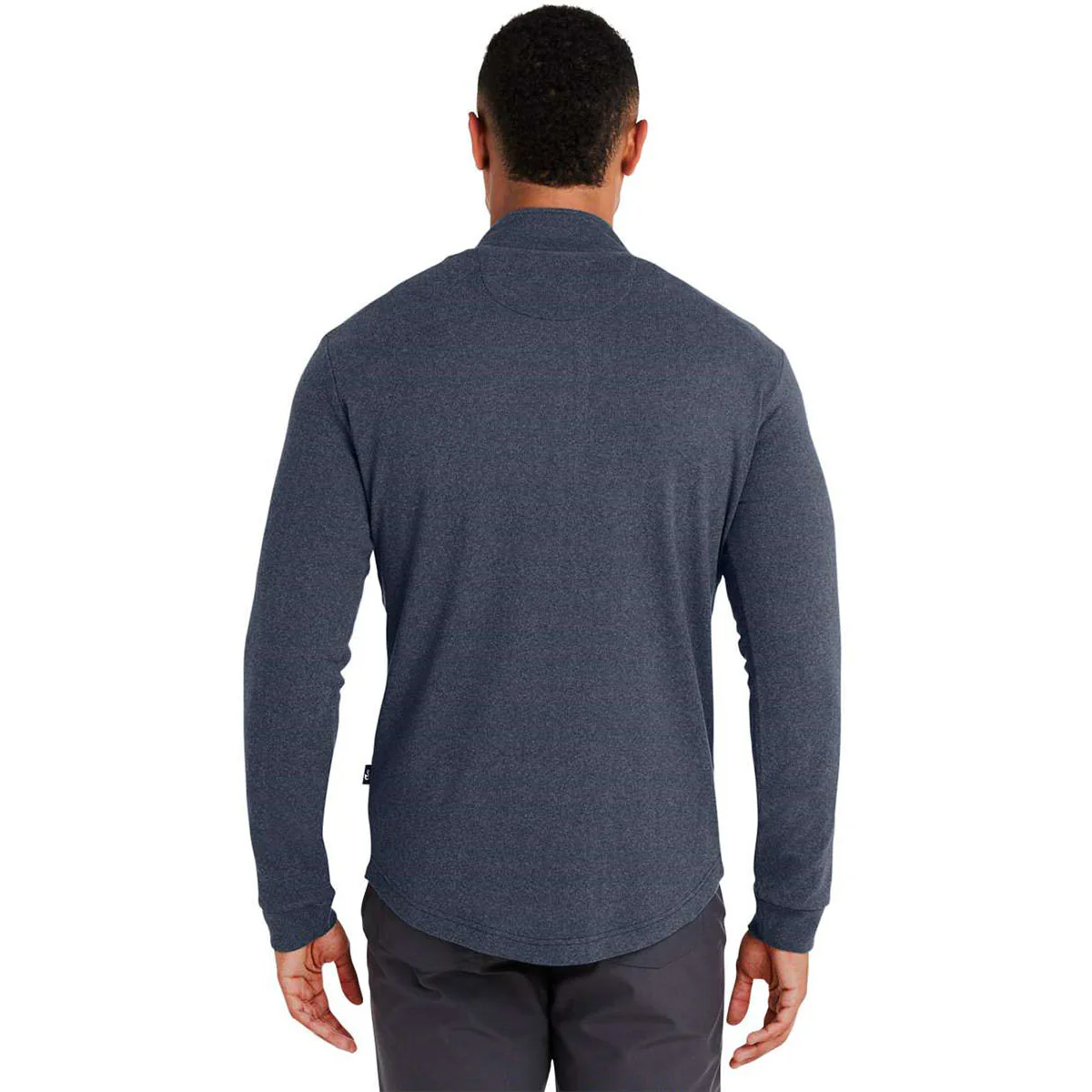 Swannies Men's Navy Heather Emery Quarter Zip - Image 2