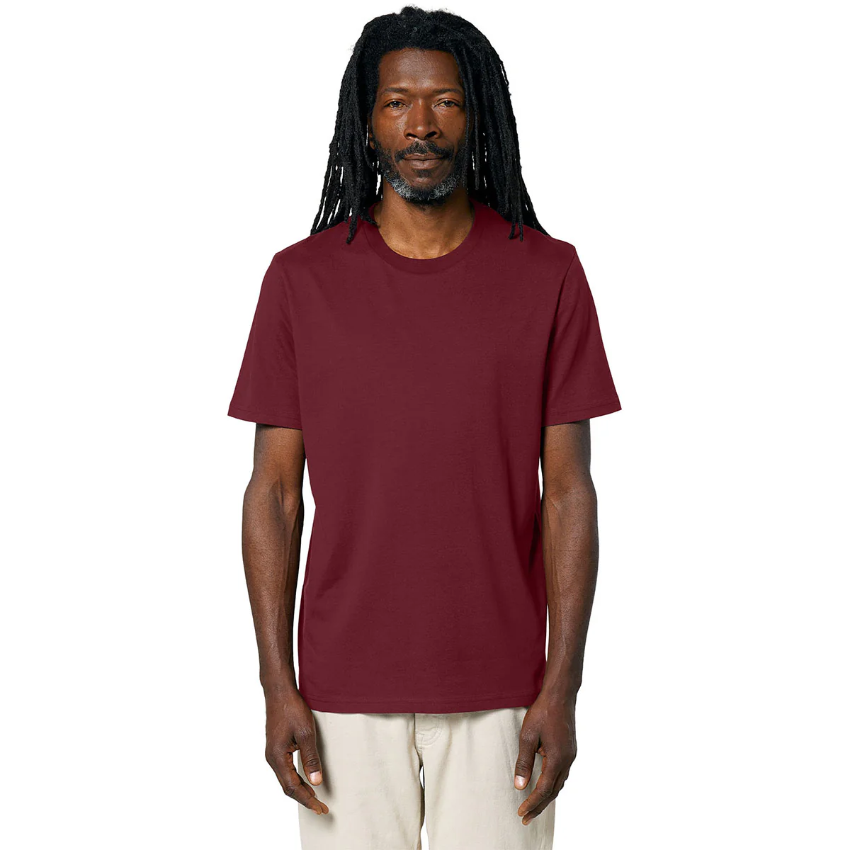 Stanley/Stella Unisex Burgundy Creator 2.0 Tee - Image 4