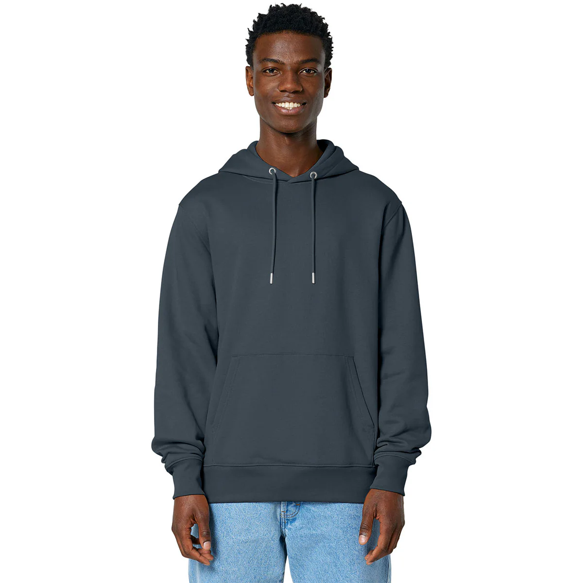 Stanley/Stella Unisex India Ink Grey Cruiser 2.0 Hooded Sweatshirt - Image 4