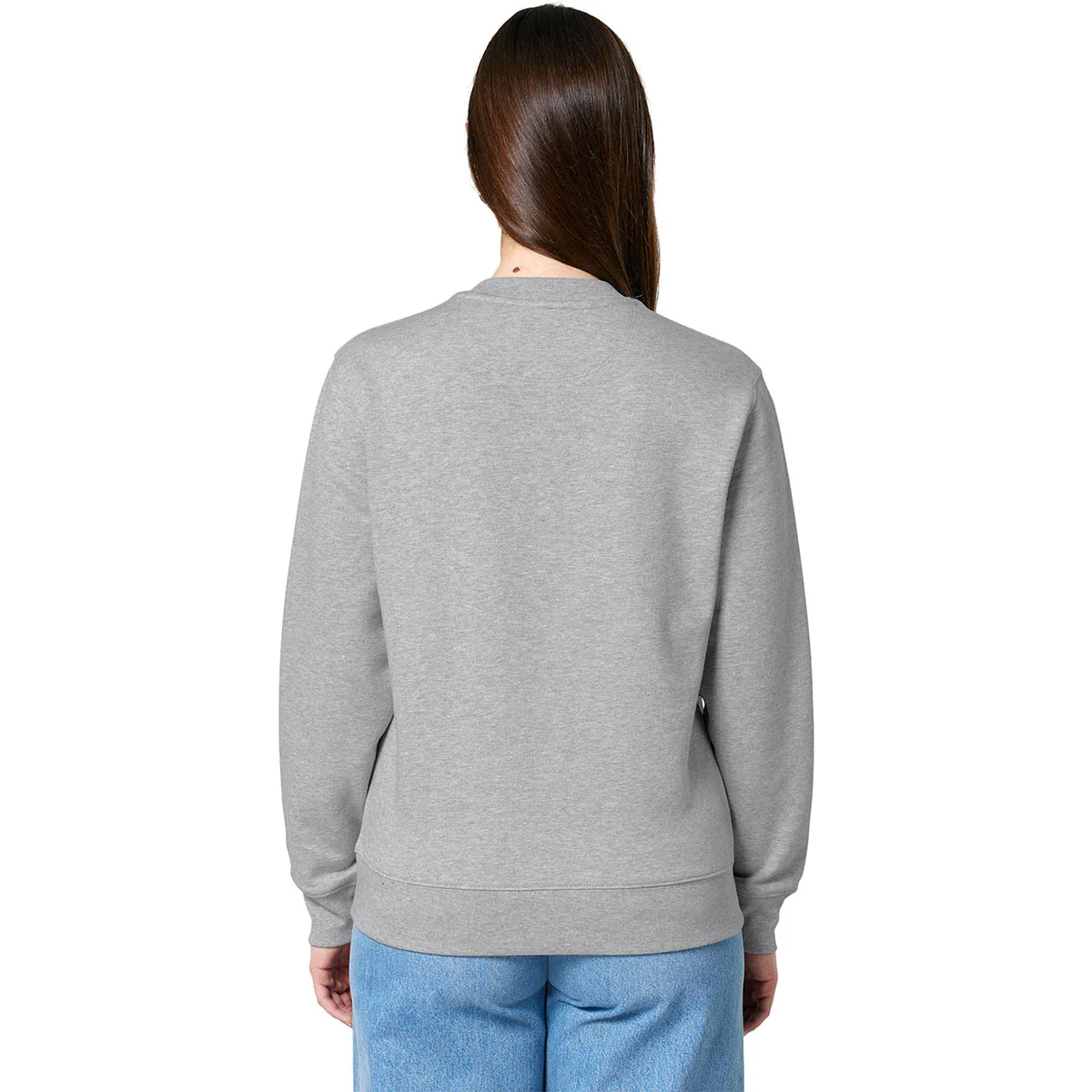 Stanley/Stella Unisex Heather Grey Charger 2.0 Crewneck Sweatshirt - Image 5