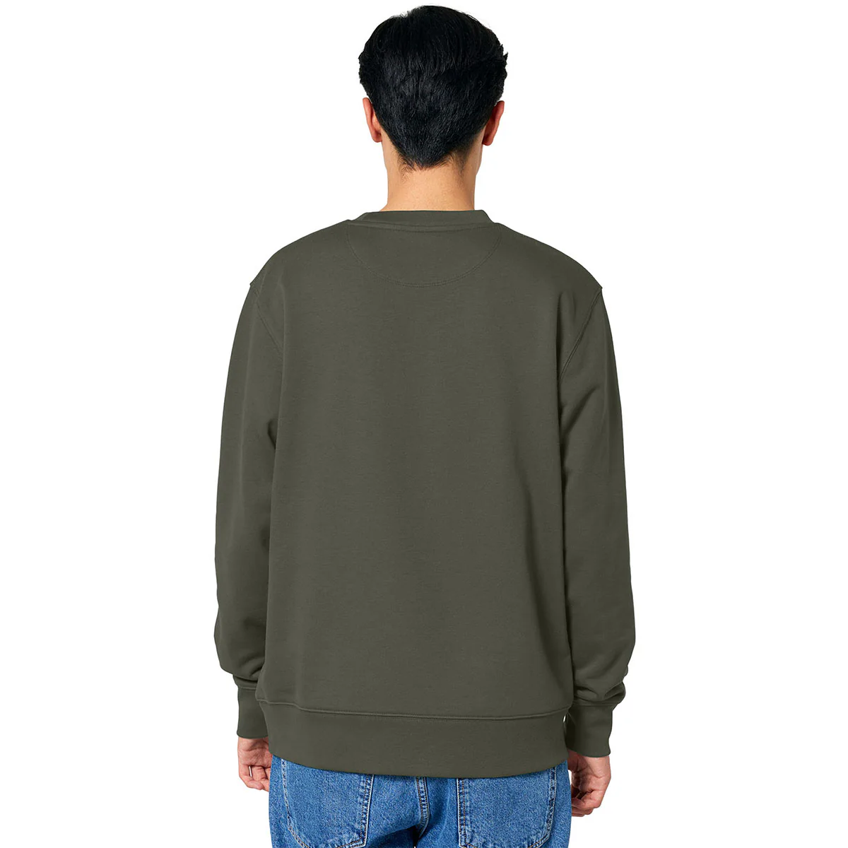 Stanley/Stella Unisex Khaki Green Charger 2.0 Crewneck Sweatshirt - Image 5
