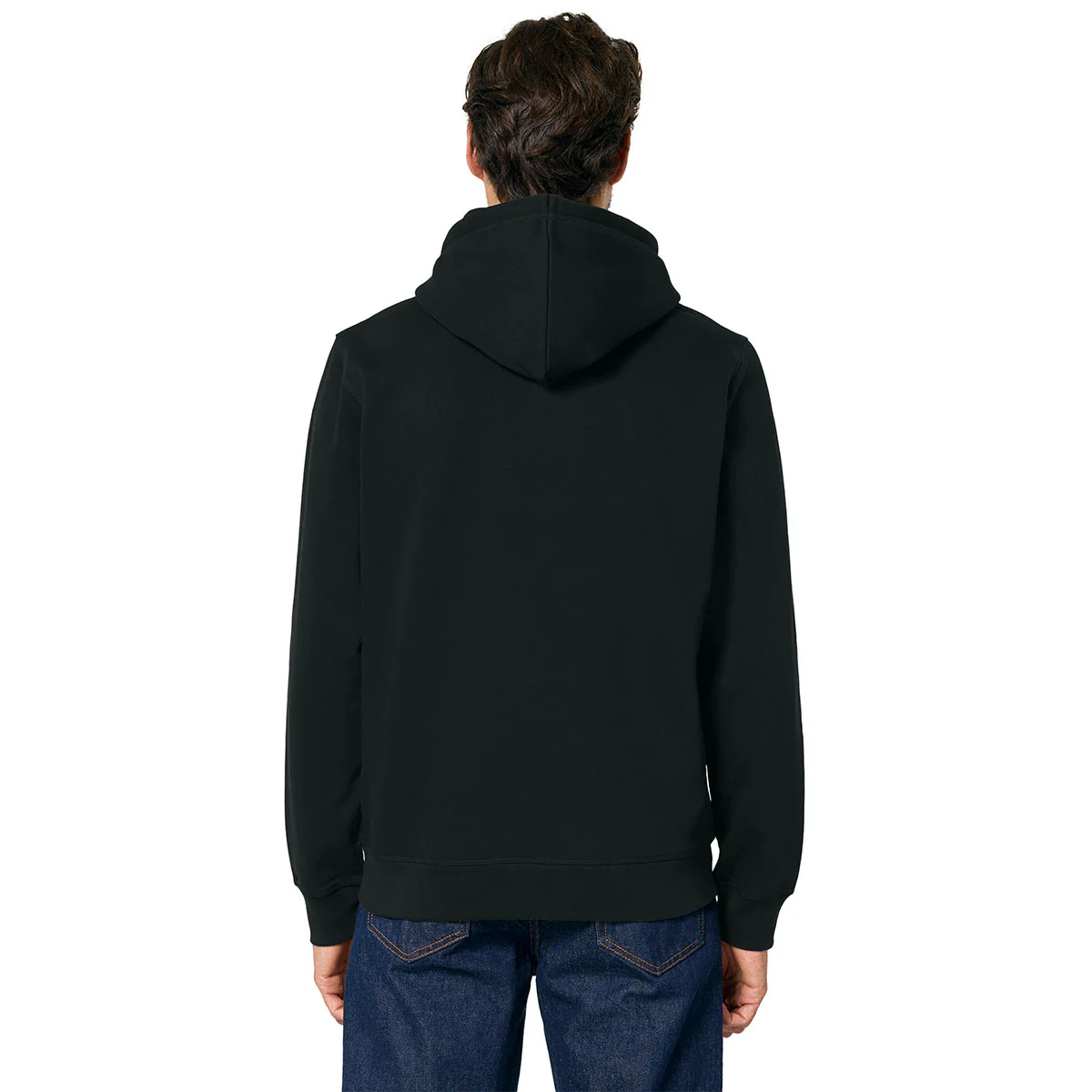 Stanley/Stella Unisex Black Drummer 2.0 Hooded Sweatshirt - Image 5