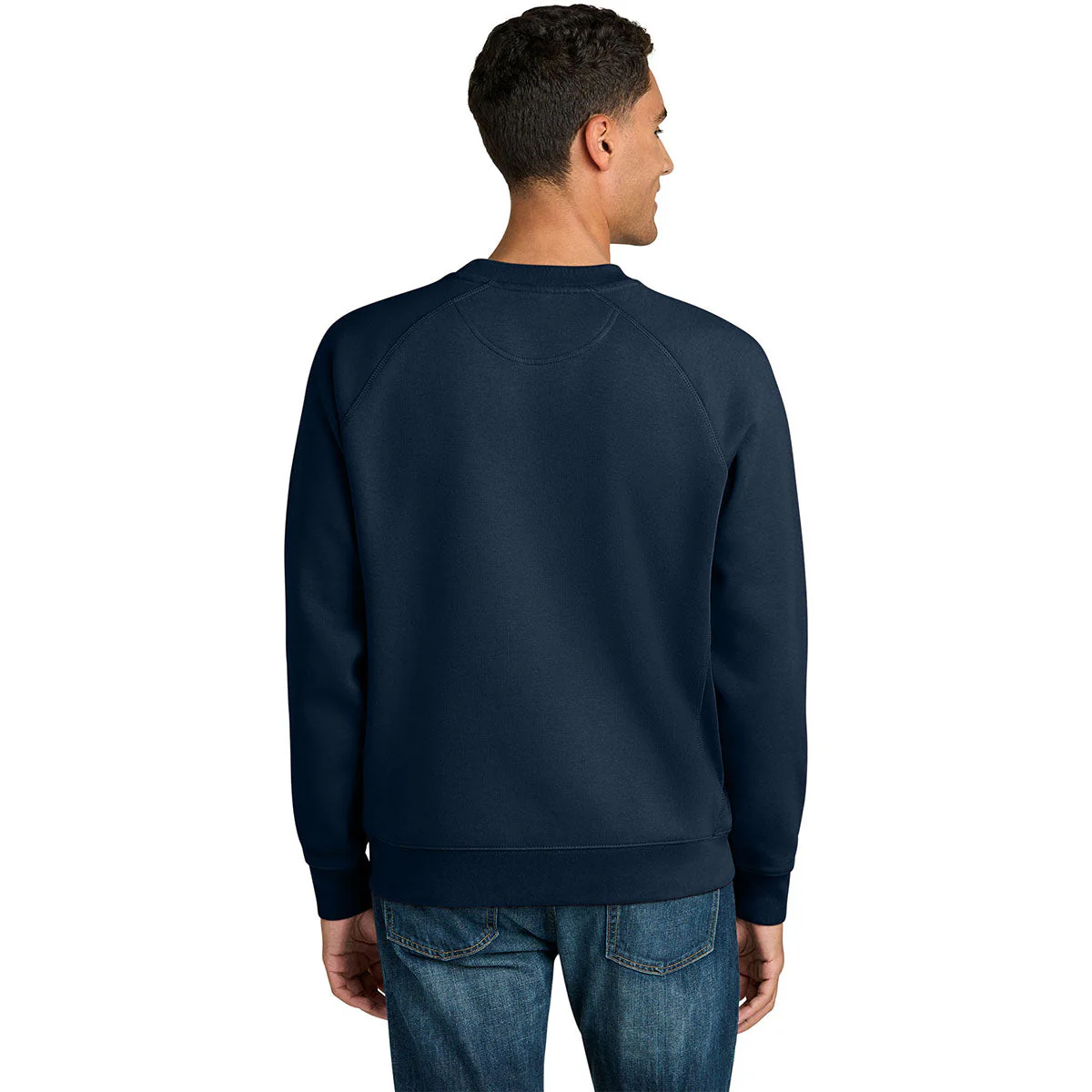 Stanley/Stella Unisex French Navy Knoxer Crewneck Sweatshirt - Image 4