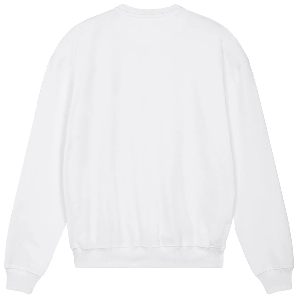 Stanley/Stella Unisex White Ledger Dry Crewneck Sweatshirt - Image 2