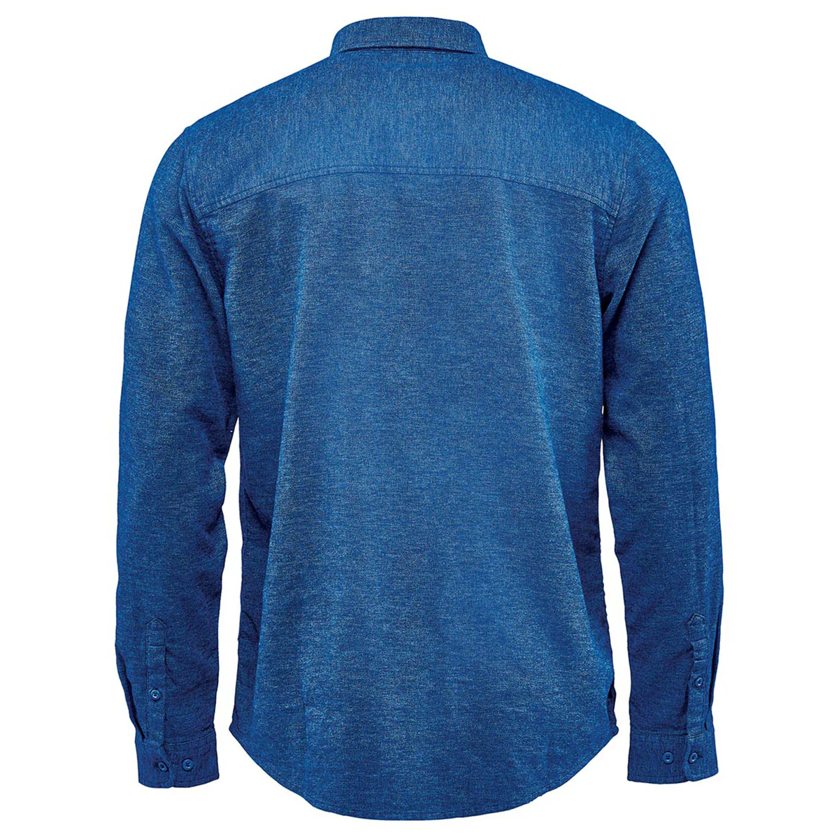 Stormtech Men's Indigo Dockyard Long Sleeve Twill Shirt - Image 2