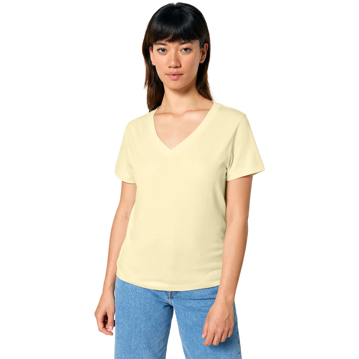 Stanley/Stella Women's Butter Stella Isla V-Neck Tee - Image 4