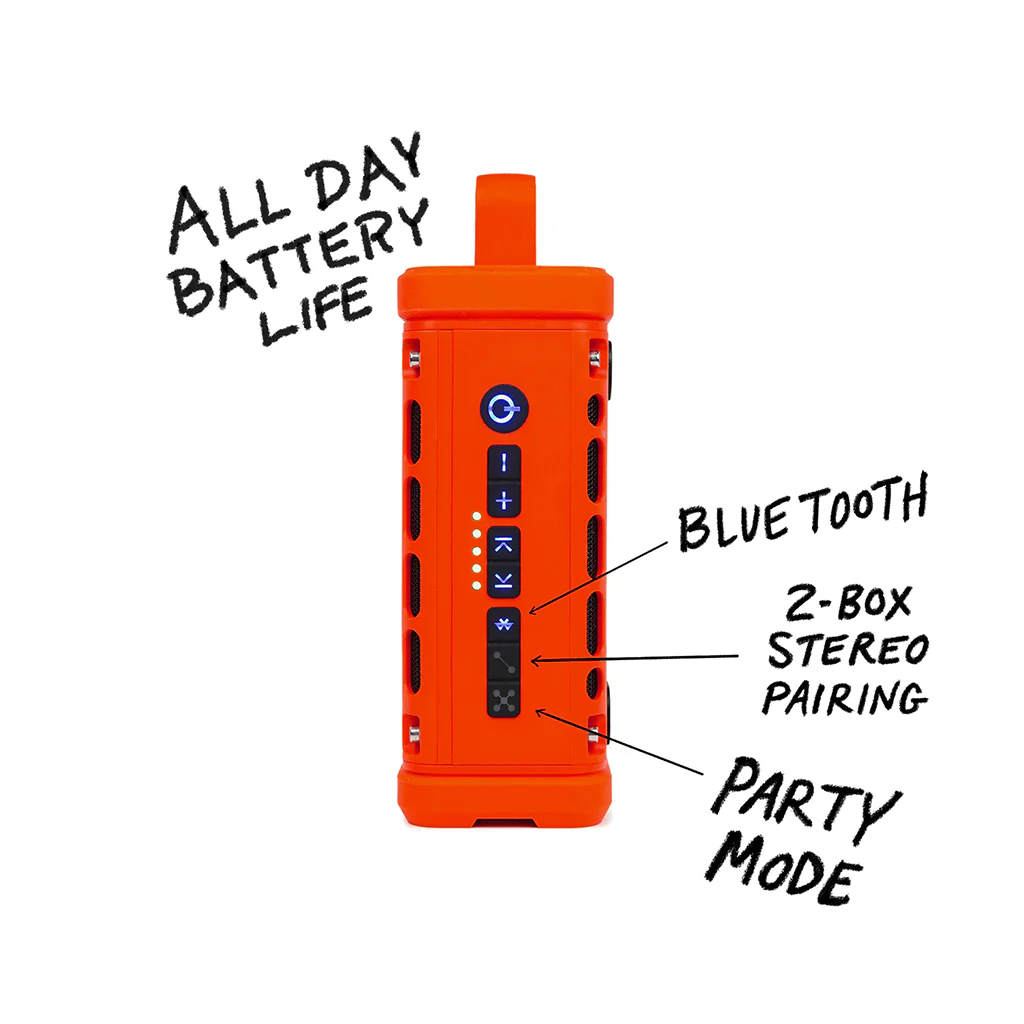 Turtlebox Orange Ranger Speaker - Image 2