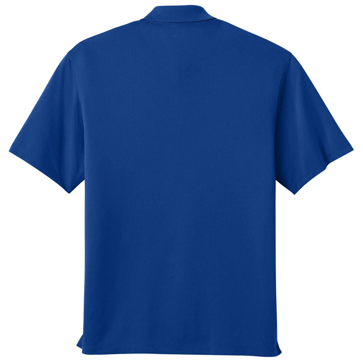 Port Authority Men's True Royal Tall Wearever Performance Pique Polo - Image 2