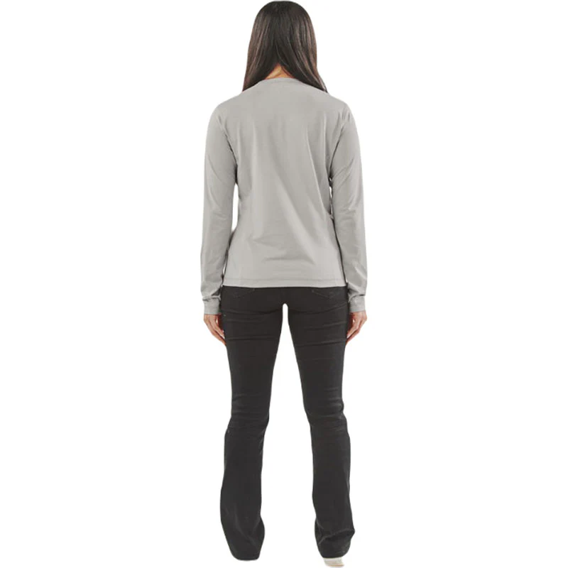 Stormtech Women's Ash Heather Volante H2X-DRY Long Sleeve Tee - Image 3