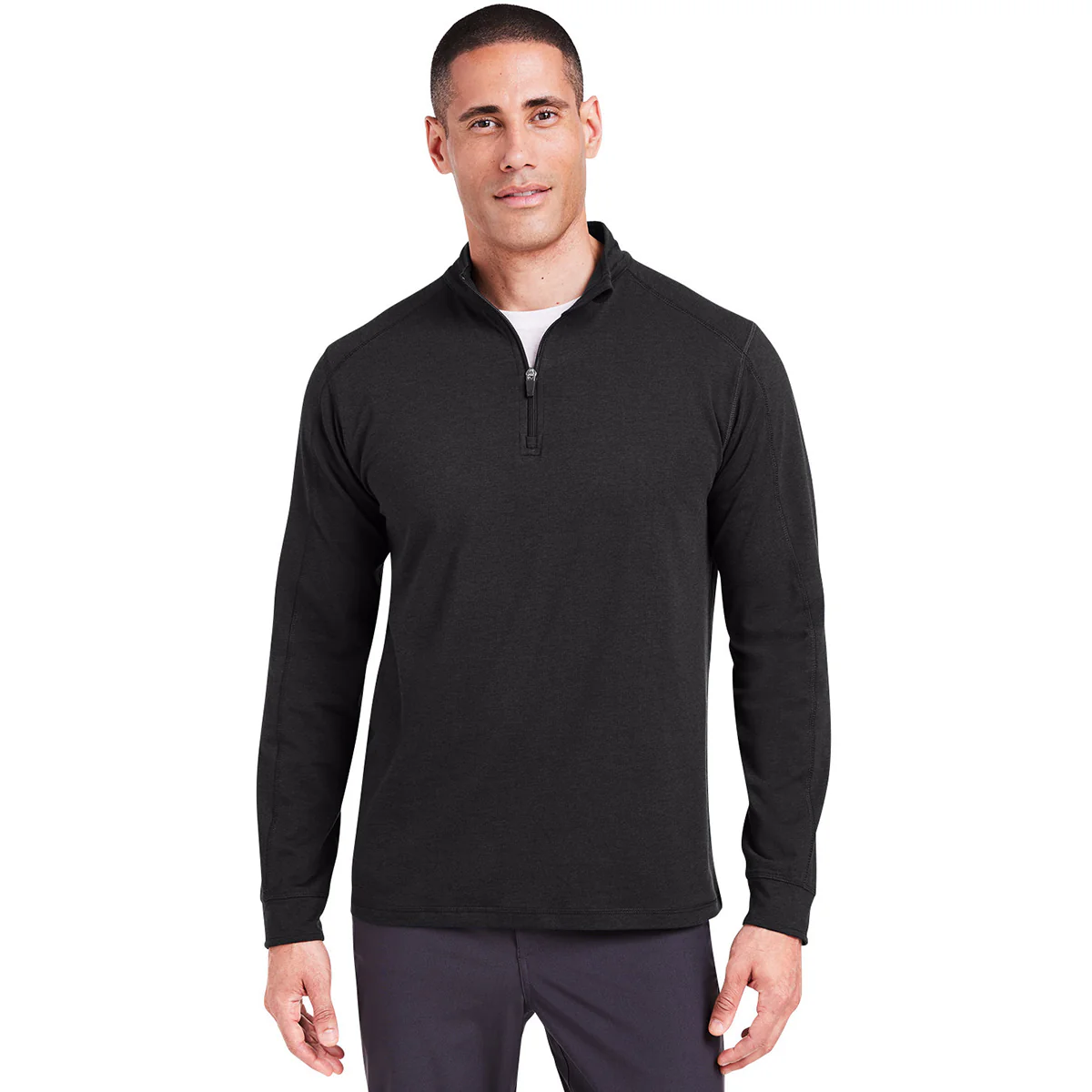 tasc Men's Black Carrollton Quarter-Zip - Image 4