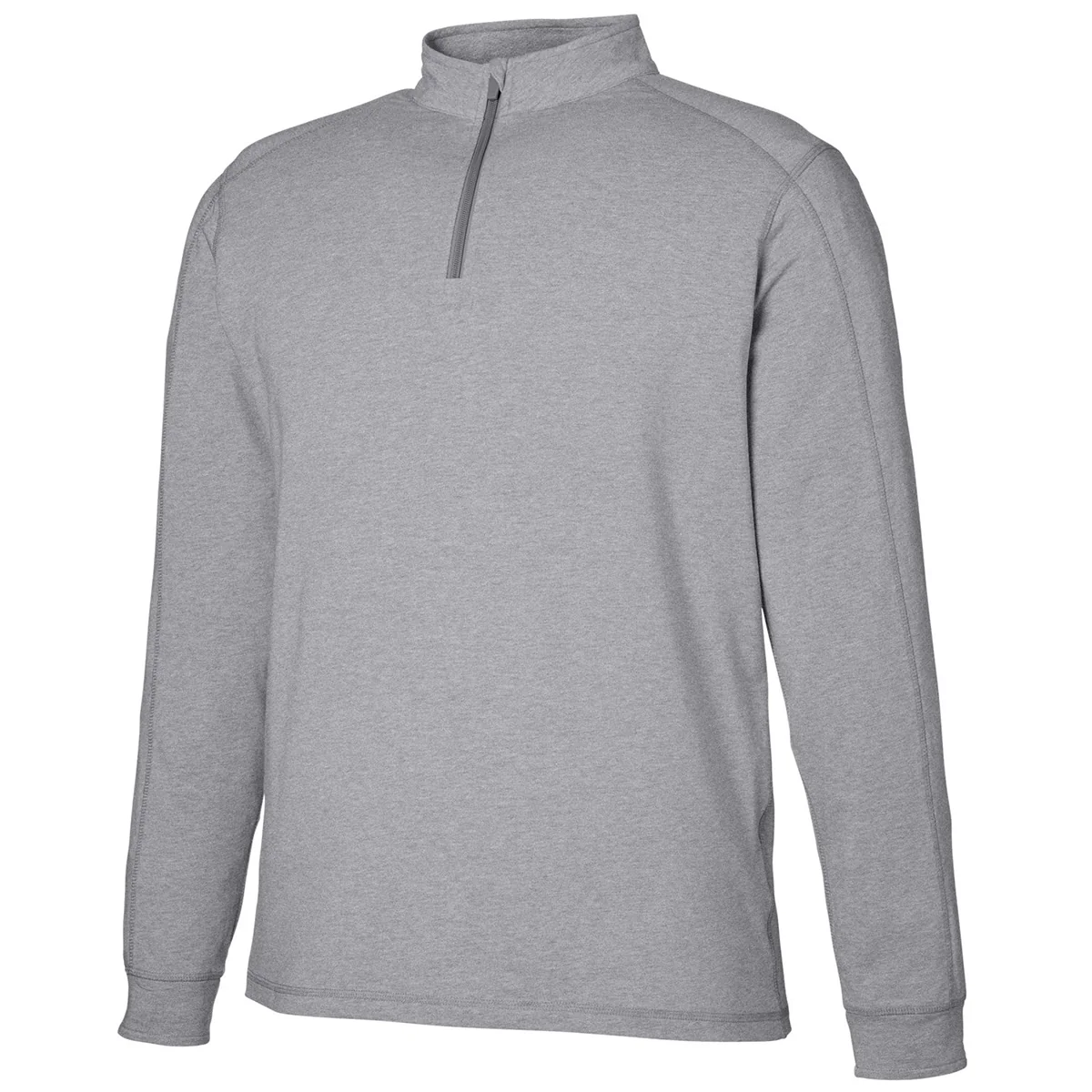 tasc Men's Heather Grey Carrollton Quarter-Zip - Image 3