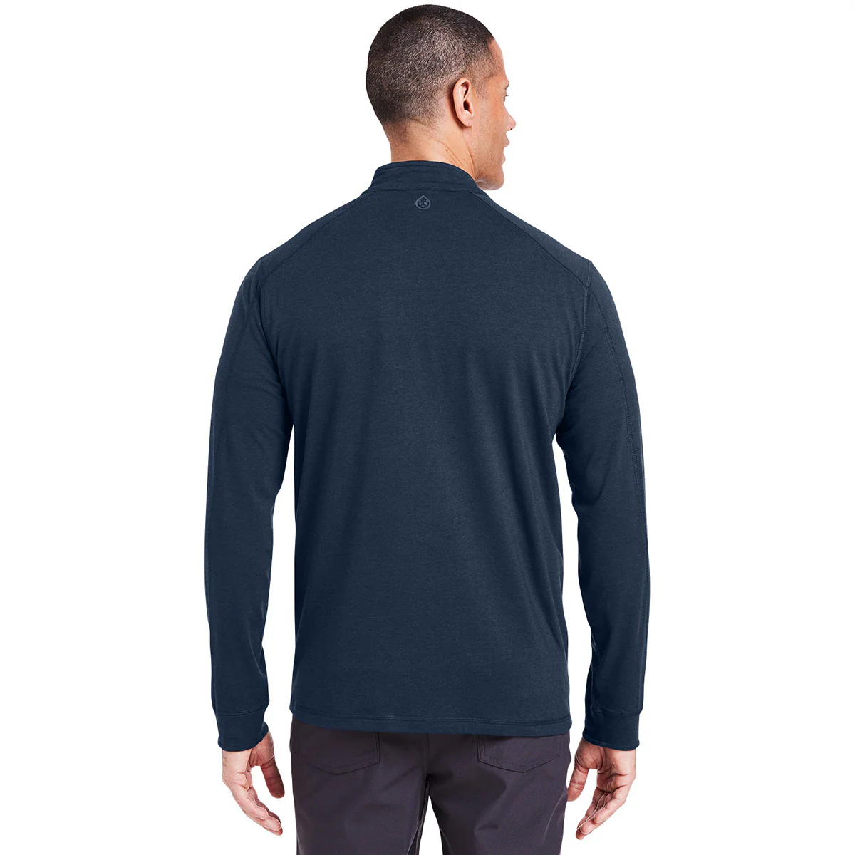 tasc Men's Classic Navy Carrollton Quarter-Zip - Image 5
