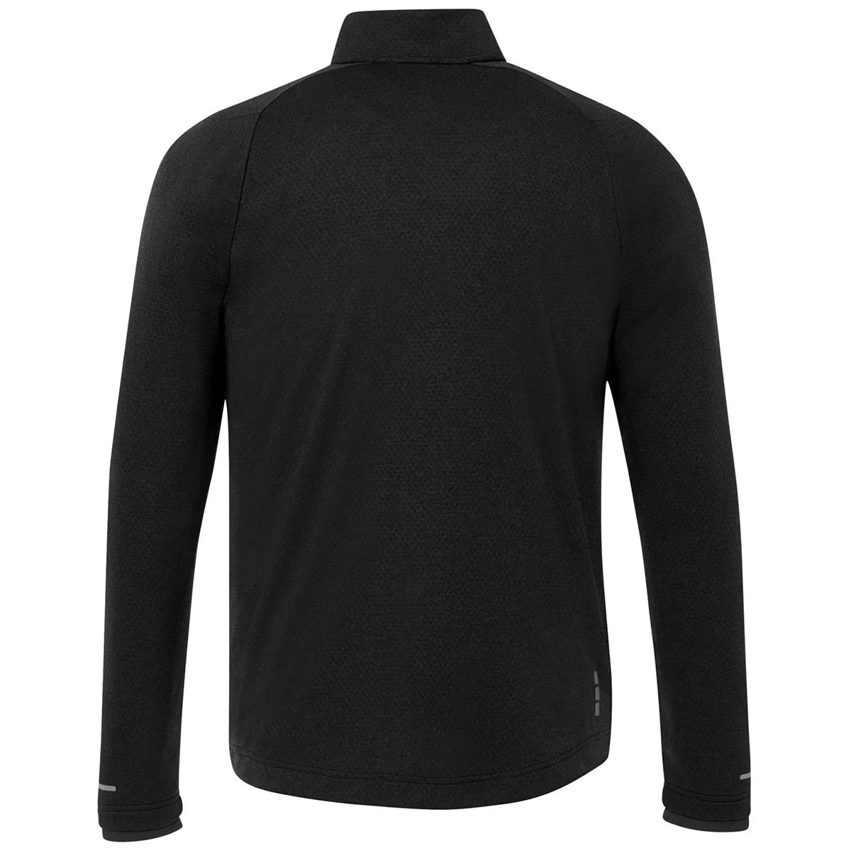 Elevate Men's Black Asgard Eco Knit Full Zip Performance Jacket - Image 2