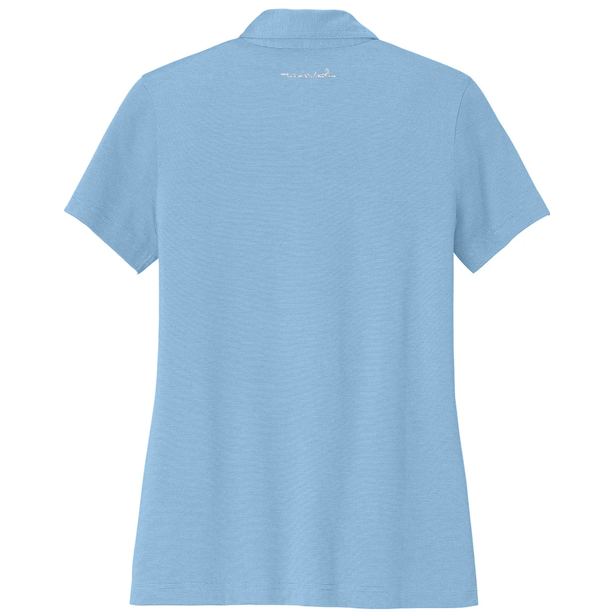 TravisMathew Women's Strong Blue Heather Sunnyvale Polo - Image 2